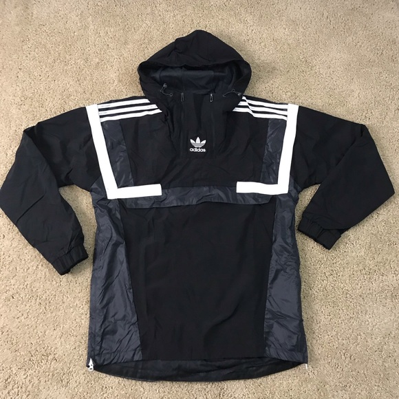 adidas br8 pullover windbreaker